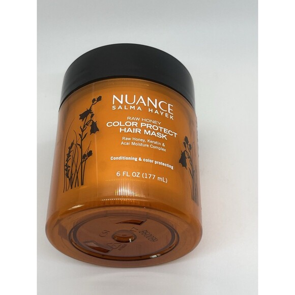 Nuance Salma Hayek Raw Honey Color Protect Hair Mask Conditioning 6 FLOZ~177ML - Picture 5 of 6